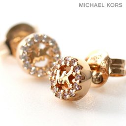 マイケルコース ブランド ピアス レディース シルバー925 スタッド ジルコニア 両耳 MKC1033AN791 ローズゴールド アクセサリー おしゃれ プレゼント ギフト