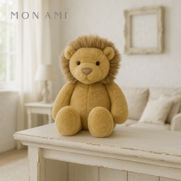 ゴールディ ライオン 21cm | モナミ ぬいぐるみ 雑貨 アート デザイン かわいい ファーストトイ ギフト プレゼント Mon Ami 正規輸入品