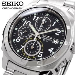 SEIKO 腕時計 セイコー 時計 ウォッチ 国内正規 クォーツ 1/20秒クロノグラフ 50M ビジネス カジュアル メンズ SND195P1