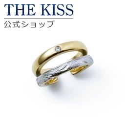 【ラッピング無料】THE KISS 公式ショップ 金属アレルギー対応 サージカルステンレス ハワイアンジュエリーハワイアン彫り ペアイヤーカフ レディース・メンズ 単品 ペアアクセサリー カップル 人気 ジュエリーブランド THEKISS L-EC8001CZ アニバーサリー