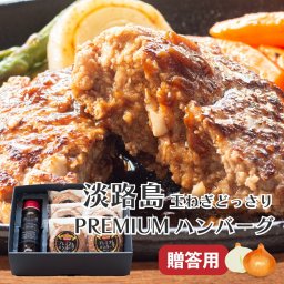 【ギフト包装】淡路島ハンバーグ 6個 ソース付き ギフト 贈答 淡路島 玉ねぎ ハンバーグ たまねぎ 総菜