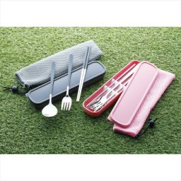 マイカトラリー3Pc MYC-203・ピンク  キッチン キッチン雑貨  内祝 内祝い お祝 御祝 記念品 出産内祝い プレゼント 快気祝い 粗供養 引出物