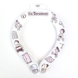ドラえもん 涼感リング(L) I’ｍ DORAEMON ホワイト