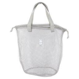 ミッフィー miffy メッシュストレージバッグ(グレー) インテリア 収納