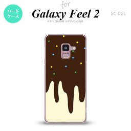 Galaxy Feel 2 ギャラクシー フィール 2 SC-02L スマホケース カバー ハードケース アイス 黄 nk-sc02l-349[スマホ,スマホケース,スマホカバー,ケース,カバー,ジャケット]