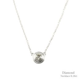 ネックレス レディース k18 ダイヤモンド ダイヤネックレス ホワイトゴールドk18 ペンダント 1粒 ダイヤ 18k 18金 華奢 シンプル 記念 誕生日 プレゼント