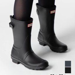 ハンター HUNTER WFS1013RMA レインシューズ HUNTER ORIGINAL BACK ADJUST SHORT レディース レインブーツ