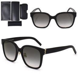 サンローラン サングラス SAINT LAURENT SL M105/F-002 アジアンフィット メンズ レディース ユニセックス SLM105F-002 ブラック グレーグラデーション