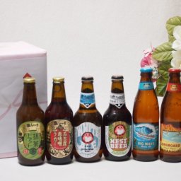 贈り物クラフトビール6本セット(金しゃち抹茶ドラフト(愛知県) 金しゃち名古屋赤味噌ラガー(愛知県) コナ ビッグウェーブ ゴールデンエール(アメリカ) コナ ロングボード アイランドラガー(アメリカ) 常陸野 アンバーエール(茨城県) 常陸野 