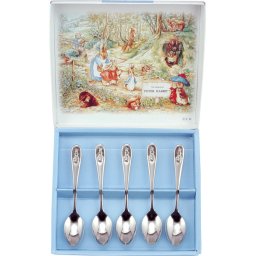ピーターラビット コーヒースプーン5本セット ／スプーン 自助食器・カトラリー 介護用品 日用品・ヘルスケア 敬老の日 プレゼント ギフト お彼岸 お供え 秋 2026 送料無料 ギフト プレゼント プチギフト 内祝い 快気祝い 出産祝い 結婚祝い 引出物 新築祝い お返し