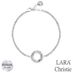 ララクリスティー ブレスレット レディース シルバー ローラシア WHITE Label b5719-w プレゼント 女性 LARA Christie