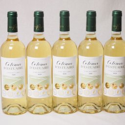 5本セット(フランストリプル金賞受賞白ワイン ラ･ロッシュ ガイア 辛口) 750ml×5本