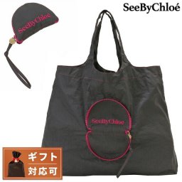 シーバイクロエ ブランド トートバッグ レディース CHS22WP982C30 046 エッセンシャル ナイロン ポーチイン エコバッグ （折りたたみ収納可能 おしゃれ ギフト