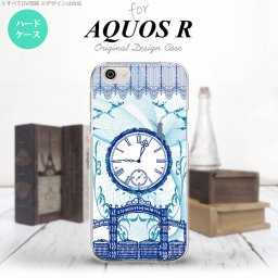 【SH03J】【スマホケース/スマホカバー】【アクオス R】SH03J スマホケース AQUOS R SH-03J カバー アクオス R 妖精と時計 青 nk-sh03j-1257【メール便送料無料】