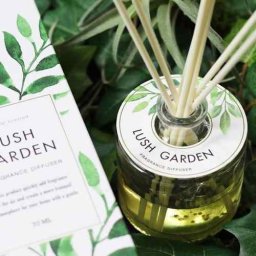 GreenOasis リードディフューザー 70ml レモングラス 爽やか ハーブ アロマ ルームフレグランス インテリア おしゃれ プレゼント ギフト 玄関 リビング 寝室 癒し 上質 高級 IDGO0004