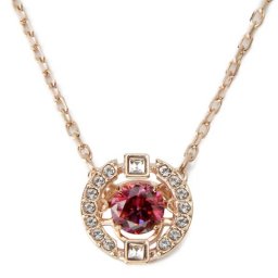 スワロフスキー　SWAROVSKI　ネックレス　5279421　SPARKRING DANCE ROUND PENDANT　スパークリングダンスラウンド　ペンダント　ローズゴールドトーン・コーティング