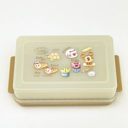ディズニー カッティングガイド付バターケース 日本製 Disney