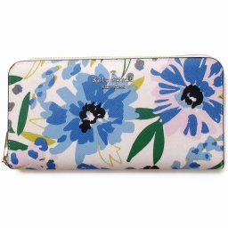Kate spade ケイトスペード アウトレット 財布 Spade Flower Floral Medium Bifold ラウンドファスナー長財布 KK941 250