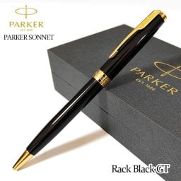 パーカー ボールペン 美しい ラックブラックGT 高級 かっこいい ブランド PAKER 黒 文房具 おしゃれ ゴールド お祝い 女性 メンズ プレゼント シンプル レディース ギフト