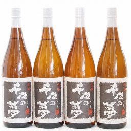 4本セット(古酒芋焼酎 千夜の夢(鹿児島県)) 1800ml×4本