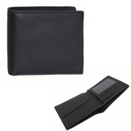 コーチ COACH 二つ折り財布 折り畳み 折財布 コンパクト アウトレット 札入れ 小銭入れなし 67630QBBK ブラック