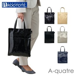 ROOTOTE ルートート トートバッグ 1057 通販 トートバック レッスンバッグ オケージョンバッグ レディース 通勤 通学 A4 縦型 自立 ビジネス おしゃれ シンプル かわいい オシャレ きれいめ アーキャトル A-quatre レディースバッグ