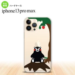iPhone13ProMax iPhone13 Pro Max ケース ハードケース くまモン リンゴ 茶 iPhone13 プロ マックス 6.7インチ おしゃれ かわいい メンズ レディース キッズ デザインたくさん nk-i13pm-km02