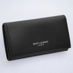 イヴ・サンローラン キーケース メンズ レディース ブランド Yves Saint Laurent レザー 685557-BTY0N ブラック