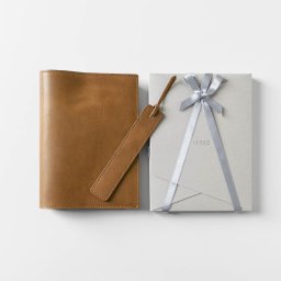 姫路レザー ブックカバー しおり ギフトセット プレゼント ギフト 父の日 母の日 誕生日 読書好き 本 クリスマス 退職 お祝い