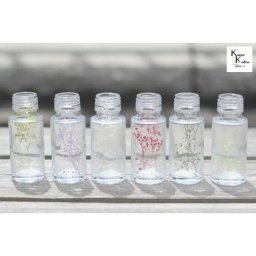 大地農園「ボトルインフラワー　カスミソウ　6色選べる 6本セット 0.2ｇずつ 円筒50ml」プリザーブドフラワー　プリザ　ハーバリウム　小花 ドライフラワー ハーバリウム アロマワックスバー サシェ キャンドル 花材