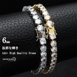 B系 アクセサリー テニスブレスレット 太め 太幅 大粒 メンズブレスレット キラキラ ラッパー ダンサー DJ HIPHOP Tennis chain 高級感 男性