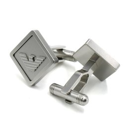 エンポリオアルマーニ EMPORIO ARMANI カフス カフスボタン EGS3072040 メンズ アクセサリー ステンレス シルバー