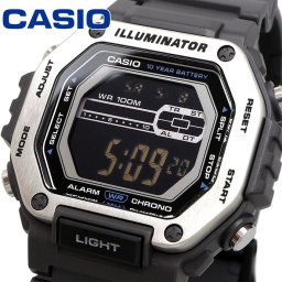 CASIO 腕時計 カシオ 時計 ウォッチ チープカシオ チプカシ スタンダード デジタル メタルフェイス メンズ MWD-110H-8BV ダークグレー ブラック反転液晶 海外モデル [並行輸入品]