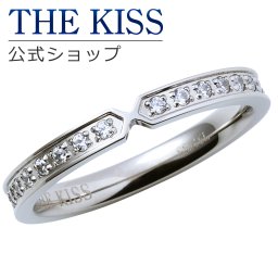【ラッピング無料】THE KISS 公式ショップ ペアリング ペアピンキーリング 金属アレルギー対応 サージカルステンレス メンズ 単品 ペアアクセサリー カップル 人気 ジュエリーブランド THEKISS 指輪 プレゼント TR1021CB ザキス  ギフト アニバーサリー