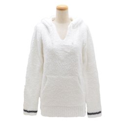 ベアフットドリームズ BAREFOOT DREAMS フーディ パーカー ルームウエア 部屋着 アパレル プルオーバー B678-029 レディース ホワイト