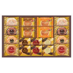 実りの秋の贈り物 ガトーセック18個 NAKAYAMA セット内容/スイートマロン（メープル･キャラメル）･ロシアケーキ（リッチビター･マカロンストロベリー･フラワーキウイ･ホワイトチョコ）･プチガトー（ストロベリー･ミルクチョコ･ホワイトチョコ）×各2