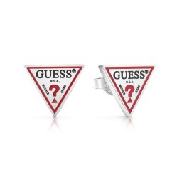 新品 Guess ゲス ピアス L.A.GUESSERS UBE29051 2個 セット 両耳用 ブランド ロゴ トライアングル レディース ステンレス ナノコーティング シルバー