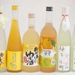 黄金色の一滴柚子6本セット(柚子小町7%(長崎県) 柚子小町S7%(長崎県) 柚子っこ7%(愛知県) 馬路村のゆず、はじめました。ゆず梅酒7% 国産ゆず100％おばあちゃんのゆず酒 7度 紀州の梅酒とゆず12度) 500ml×4本 720ml×2本