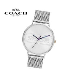 COACH コーチ 腕時計 Charles チャールズ 14602590 メンズ メッシュベルト シルバー 海外正規品 ラッピング無料可