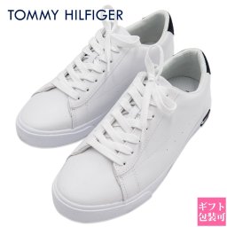トミーヒルフィガー  スニーカー Tommy Hilfiger スニーカー メンズ tmRISHER WHI01 140 ホワイト トミー 靴 メンズ スニーカー ローカット