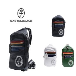 【正規取扱店】【CASTELBAJAC】 カステルバジャック Yacht ヨット ボディバッグ 028961 ボディ ワンショルダー カバン 鞄 合皮 シュリンク バジャック ユニセックス ゴルフ 人気 ボックス おしゃれ スポーティー 正規品 正規取扱店