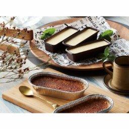 広島「カスターニャ」カタラーナ＆レモンチーズケーキセット  0520008 景品 記念品 粗品 ノベルティ 名入れ 御挨拶 ご挨拶