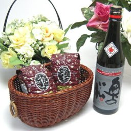【贈り物限定】 奥の松酒造 純米酒を越えた純米吟醸 720ｍｌ[福島県]+オススメ珈琲豆（特注ブレンド200ｇ、ハッピーブレンド200ｇ）