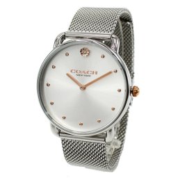 コーチ COACH ELLIOT エリオット 腕時計 ウォッチ 14504207 クオーツ レディース腕時計 ステンレスベルト アナログ時計 3気圧防水 時計 シルバー 海外正規品