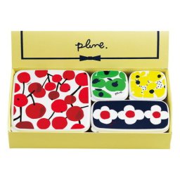 【送料無料・包装無料・のし無料】プルーン シール容器4Pセット･B PL-113(B5)ギフト 敬老の日 入学祝い 卒業祝い 就職祝い 結婚祝い 誕生日 出産祝い 引越祝い 香典返し 新盆 初盆 御礼 お中元 内祝い 快気祝い ご挨拶 志 法事