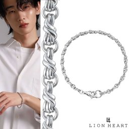 ライオンハート ハウル ゴーティーロール ブレスレット シルバー925 メンズ ブランド チェーン LION HEART