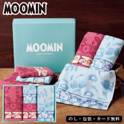 ムーミン ピックオンニ タオルハンカチ2P、フェイスタオル2P SE6-53-10 内祝 出産祝い 快気祝い 結婚祝い  プレゼント 御礼 お誕生日 北欧を代表するキャラクター『ムーミン』。