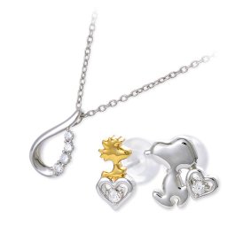 スヌーピー SNOOPY シルバー ネックレス 【当店オリジナル】 彼女 レディース 女性 誕生日プレゼント 記念日 ギフトラッピング   送料無料