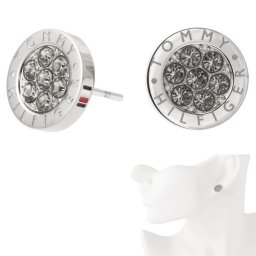 トミーヒルフィガー ピアス TOMMY HILFIGER 2780565 ロゴ クリスタル スタッド CRYSTAL FAMILY レディース アクセサリー シルバー