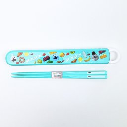 パペットスンスン スライド箸＆箸箱セット ランチ 日本製